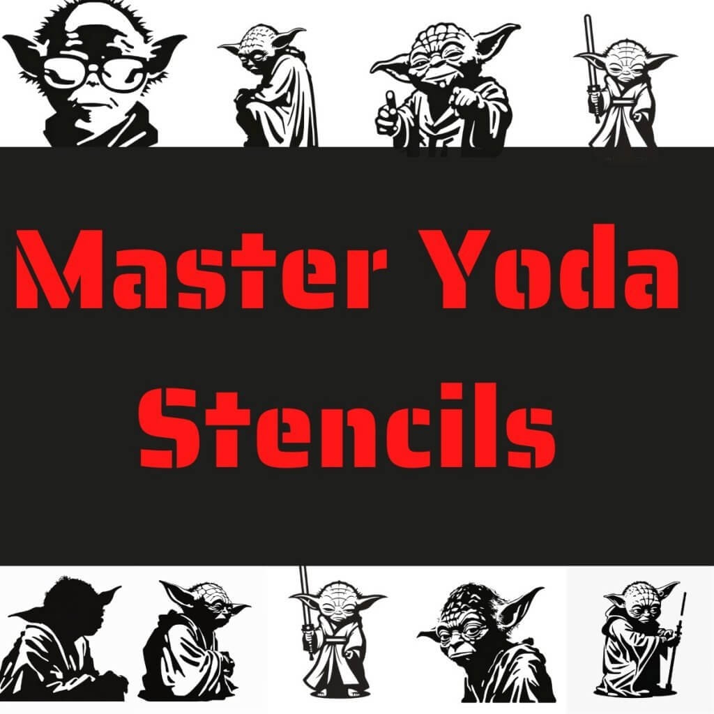 Free Printable Star Wars Stencils From Yoda To Darth Vader Free 