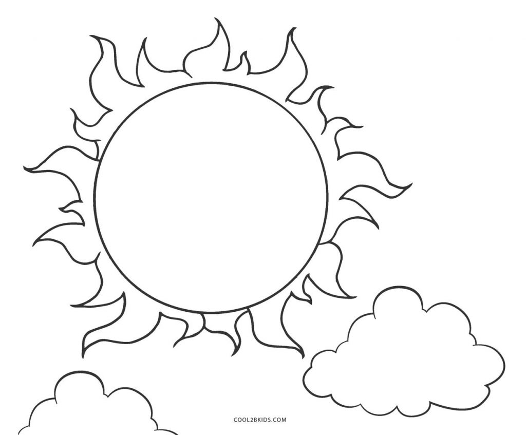 free printables of the sun