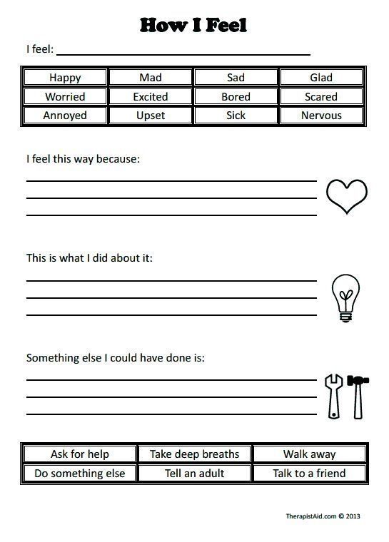 Free Printable Therapeutic Worksheets Adults DBT Worksheets