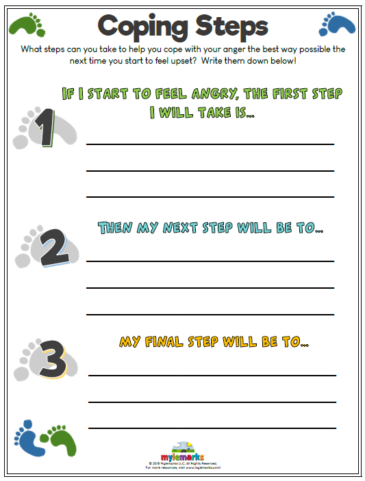 Free Printable Therapeutic Worksheets Anger Management Worksheets