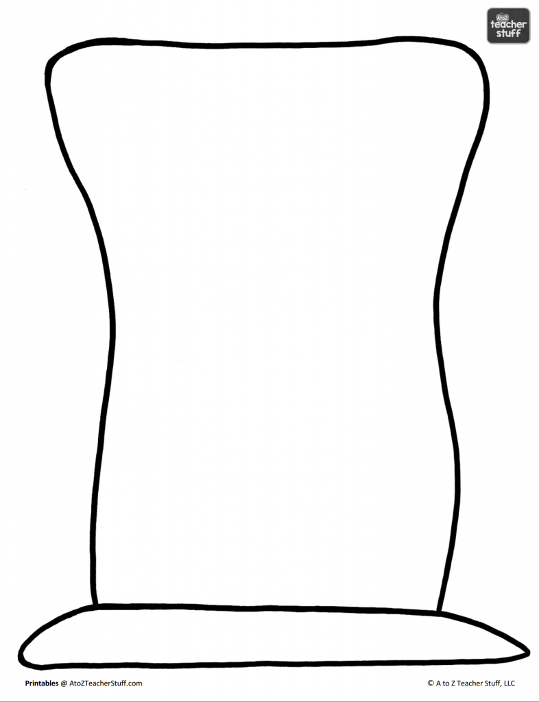 Free Printable Top Hat Coloring Page Coloring Home