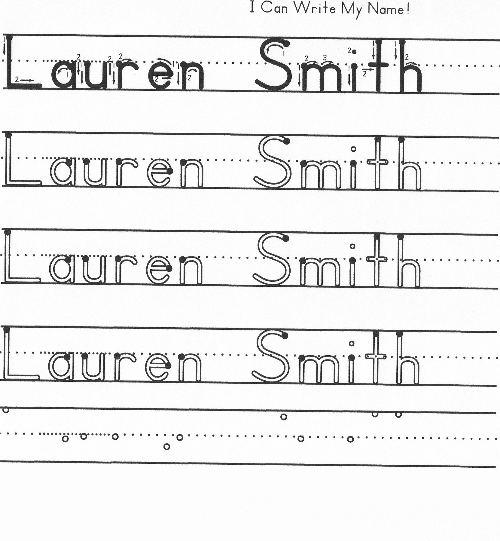 Free Printable Tracing Name Worksheets Name Tracing Worksheets