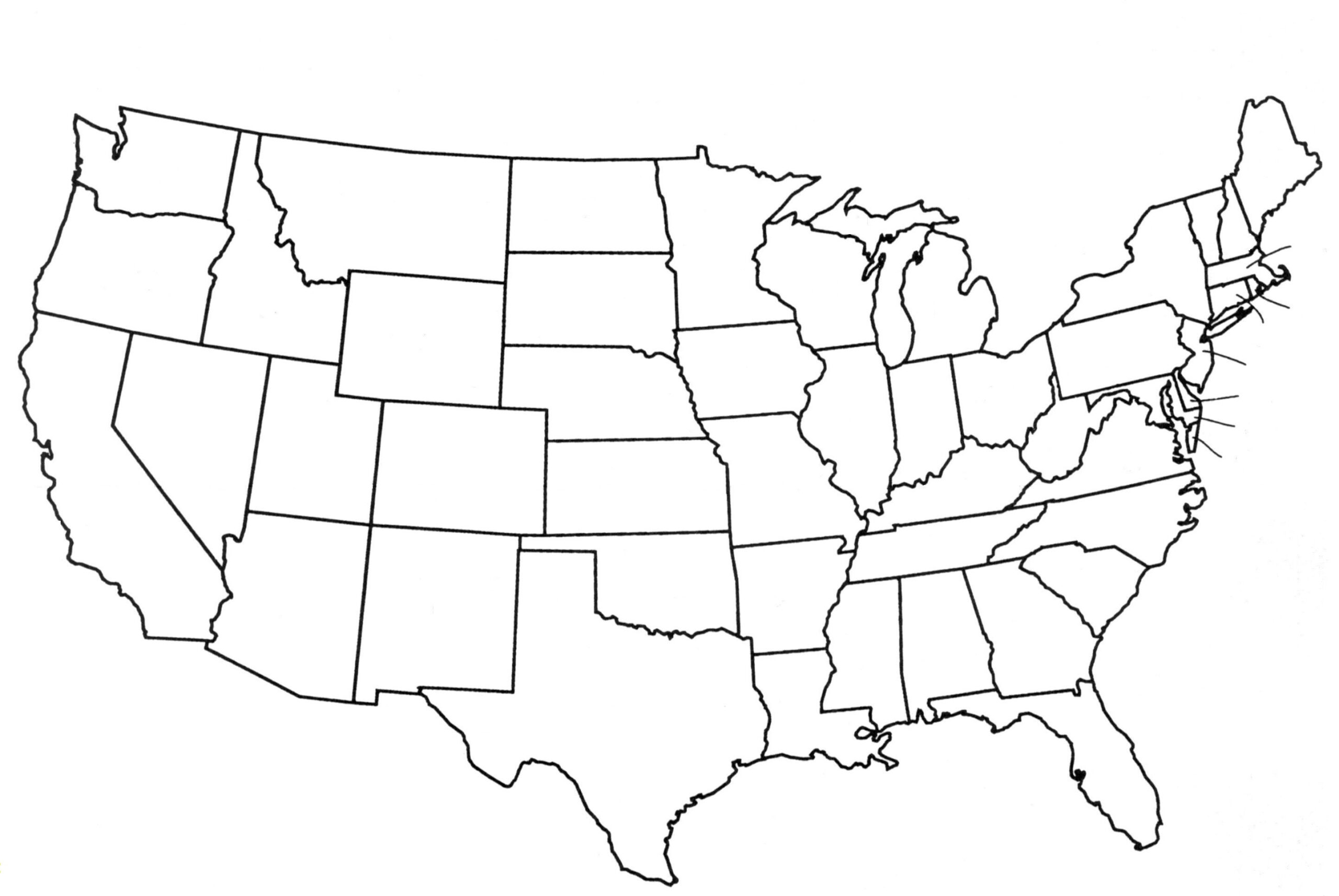 Free Printable Us Map Coloring Page Free Coloring Sheet Printables 