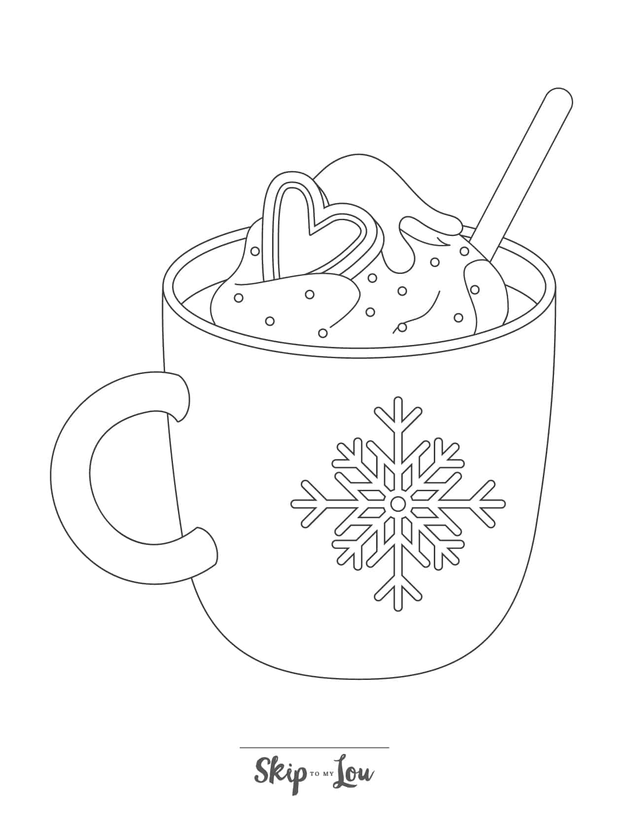 Free Printable Winter Coloring Printable Calendars AT A GLANCE