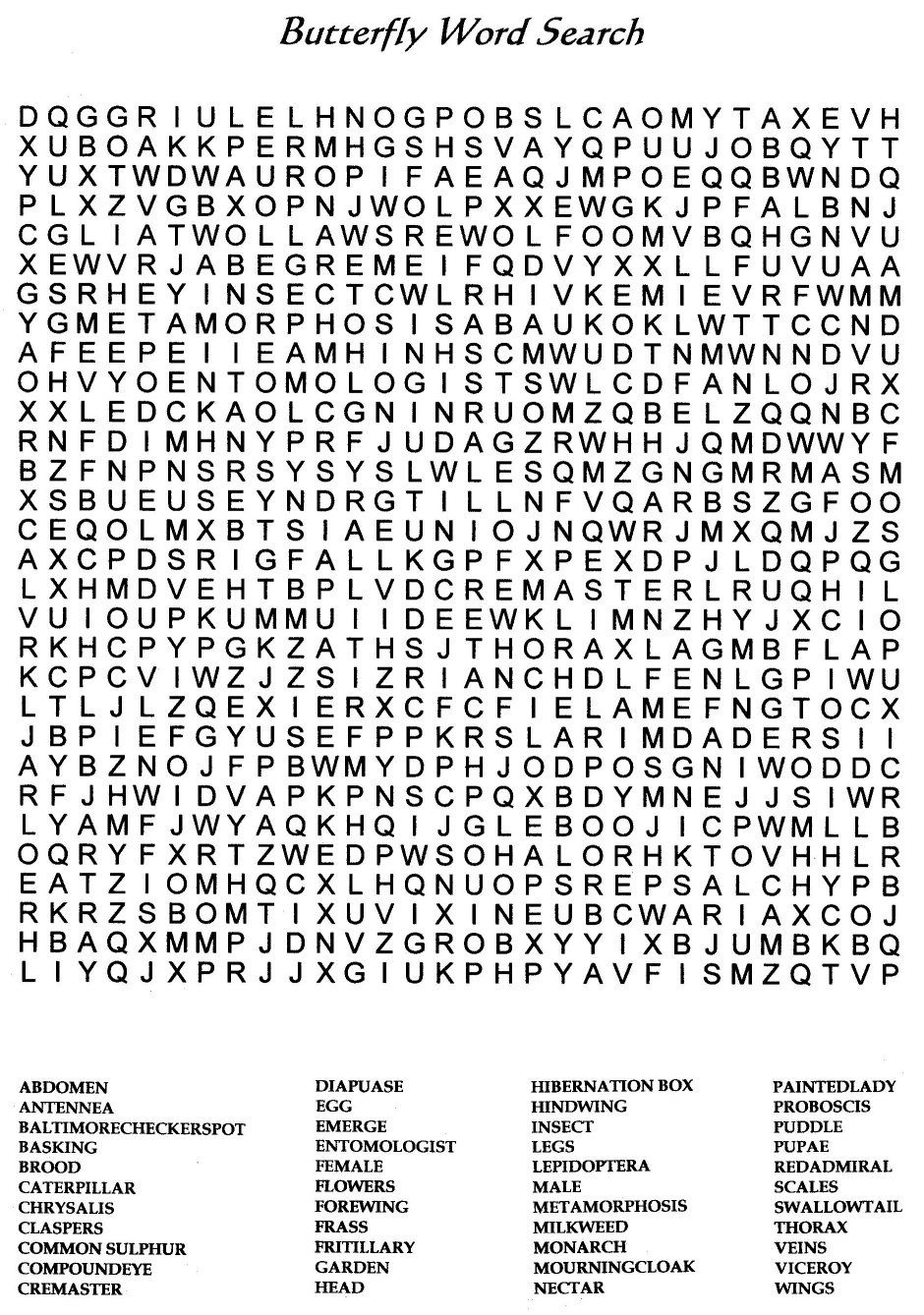 Free Printable Word Puzzles Free Printable A To Z