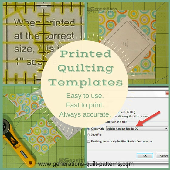 Free Quilting Templates Easy To Use fast To Make