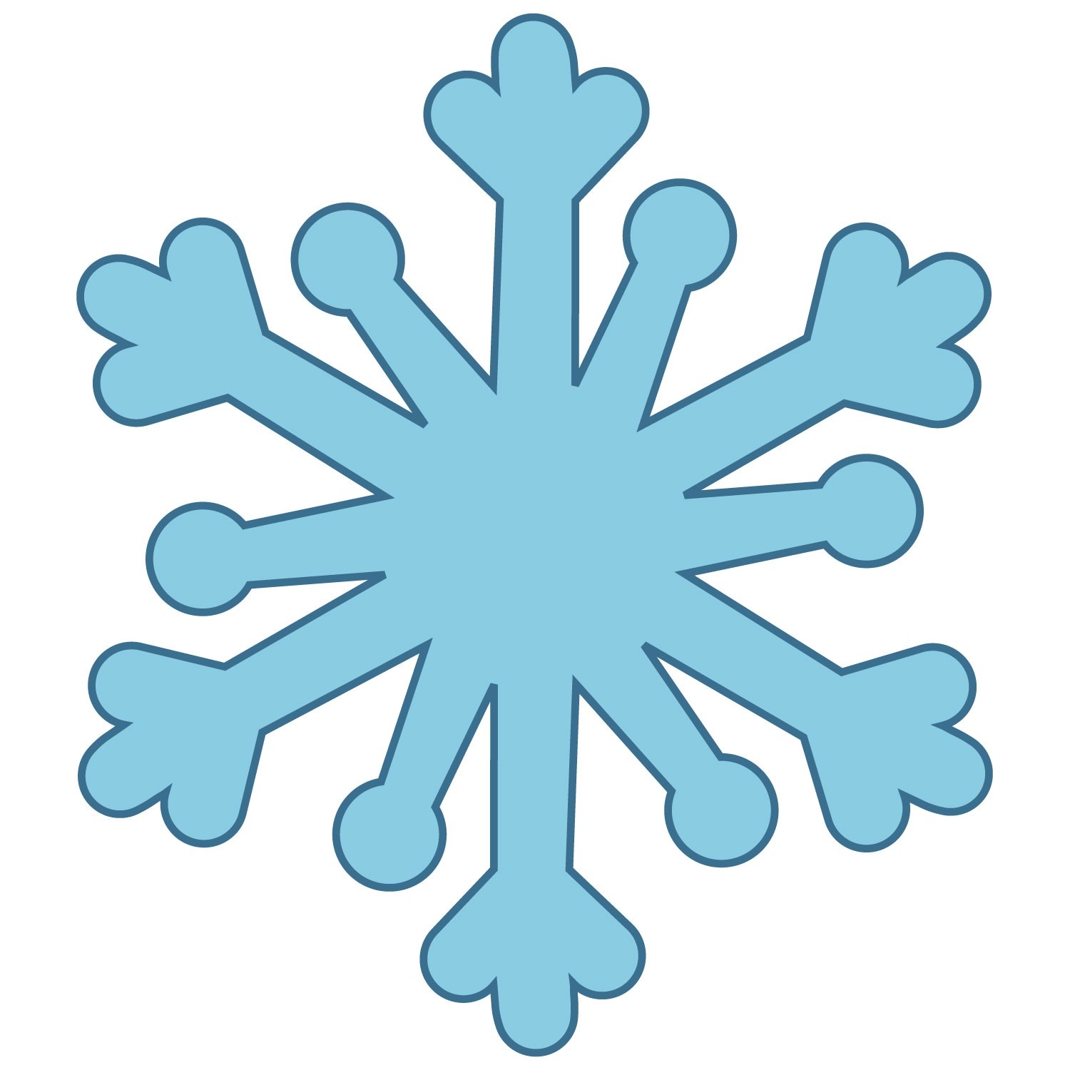 Free Snowflake Clipart At GetDrawings Free Download