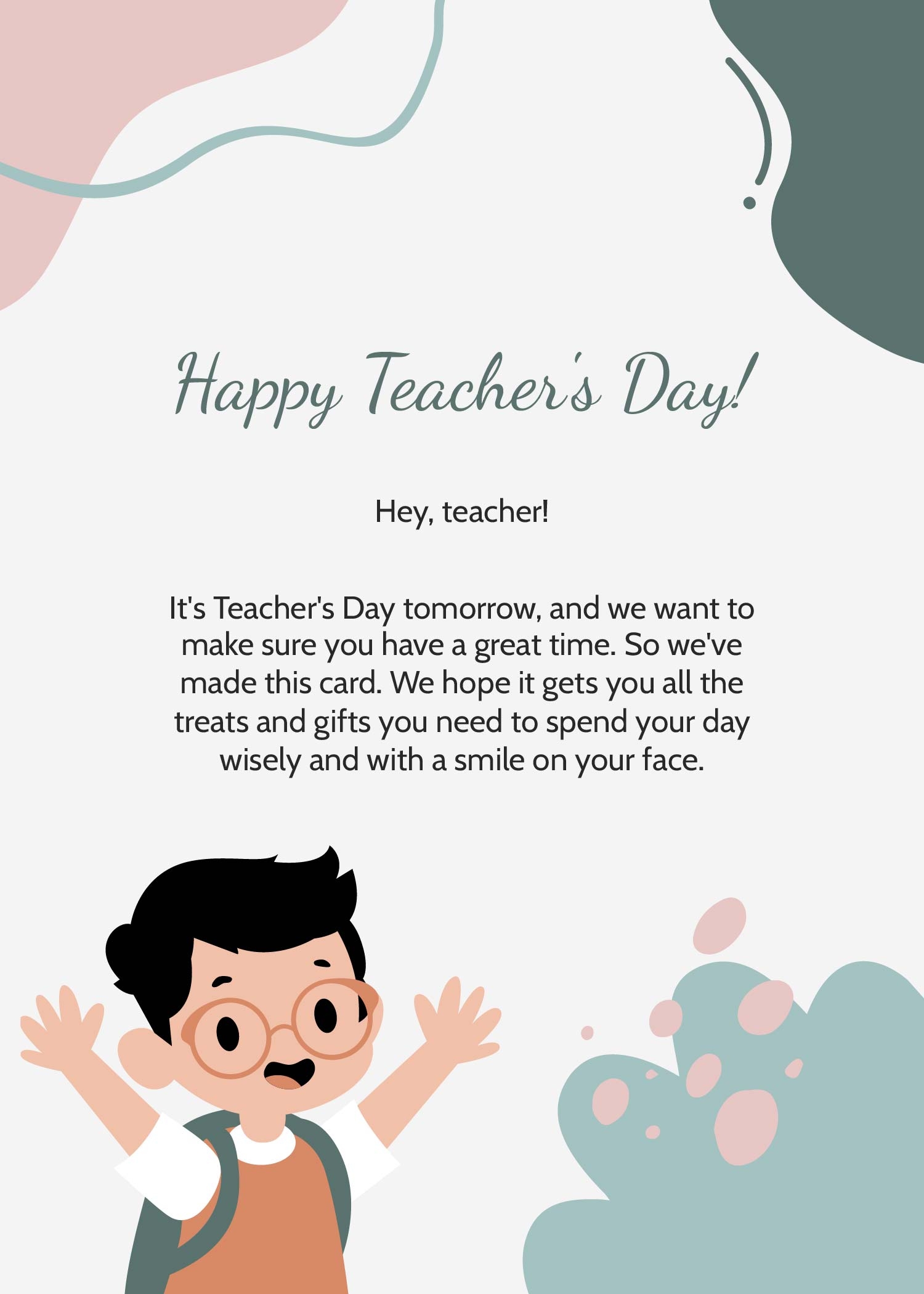 mother's day card template free