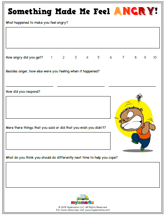 Free Therapeutic Worksheets For Kids And Teens Artofit