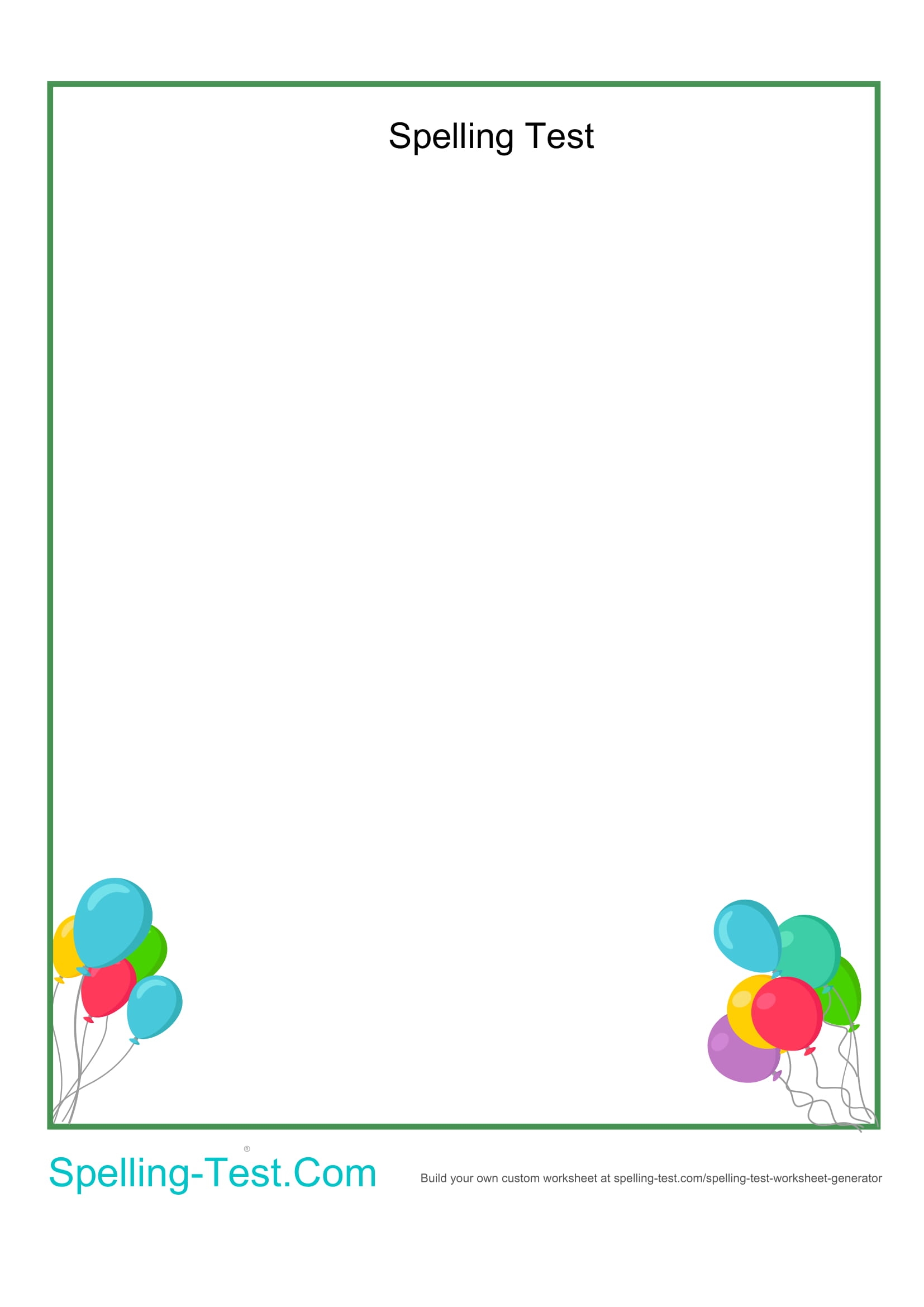 free worksheet maker for teachers