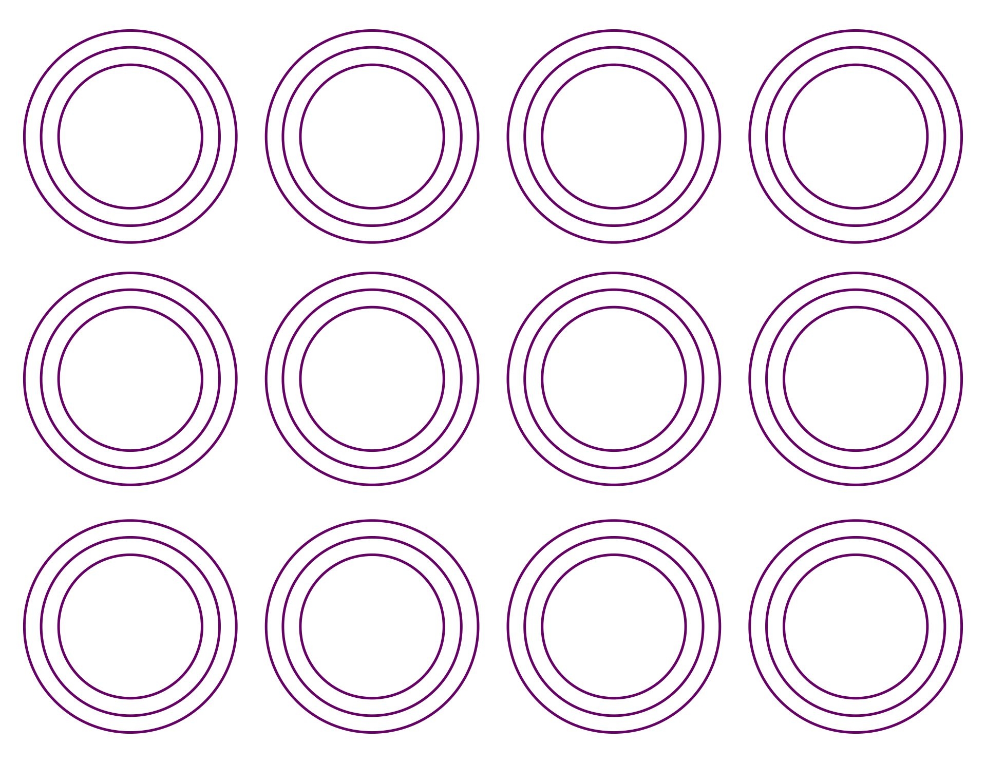 French Macaron Template 10 Free PDF Printables Printablee