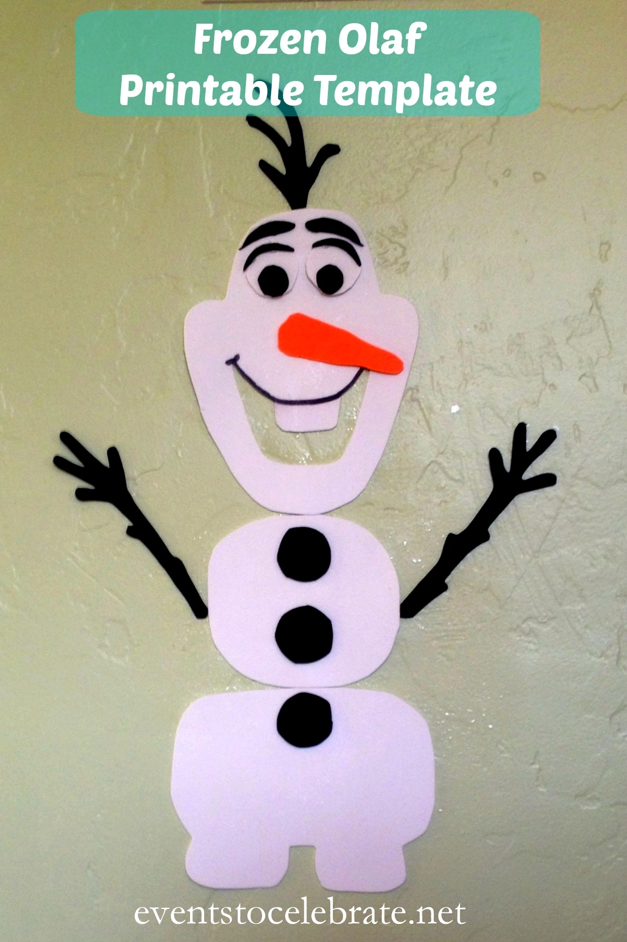 Frozen Olaf Template Party Ideas For Real People