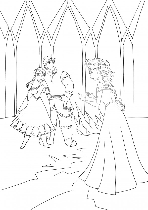 Frozen Pictures To Print And Color Infoupdate