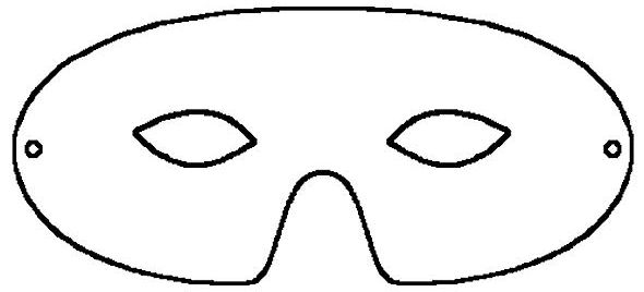 Full Face Mask Template ClipArt Best