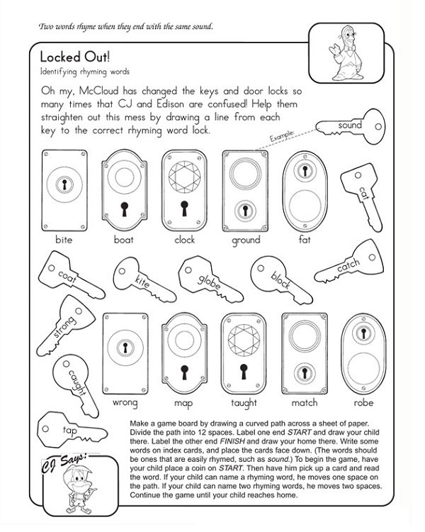 fun english worksheets for kids