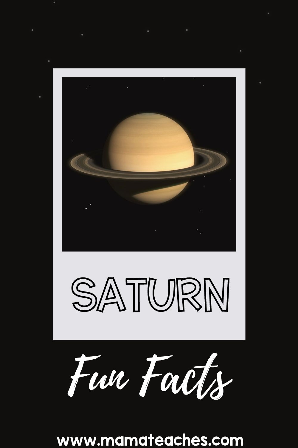 Fun Facts About Saturn Mama Teaches