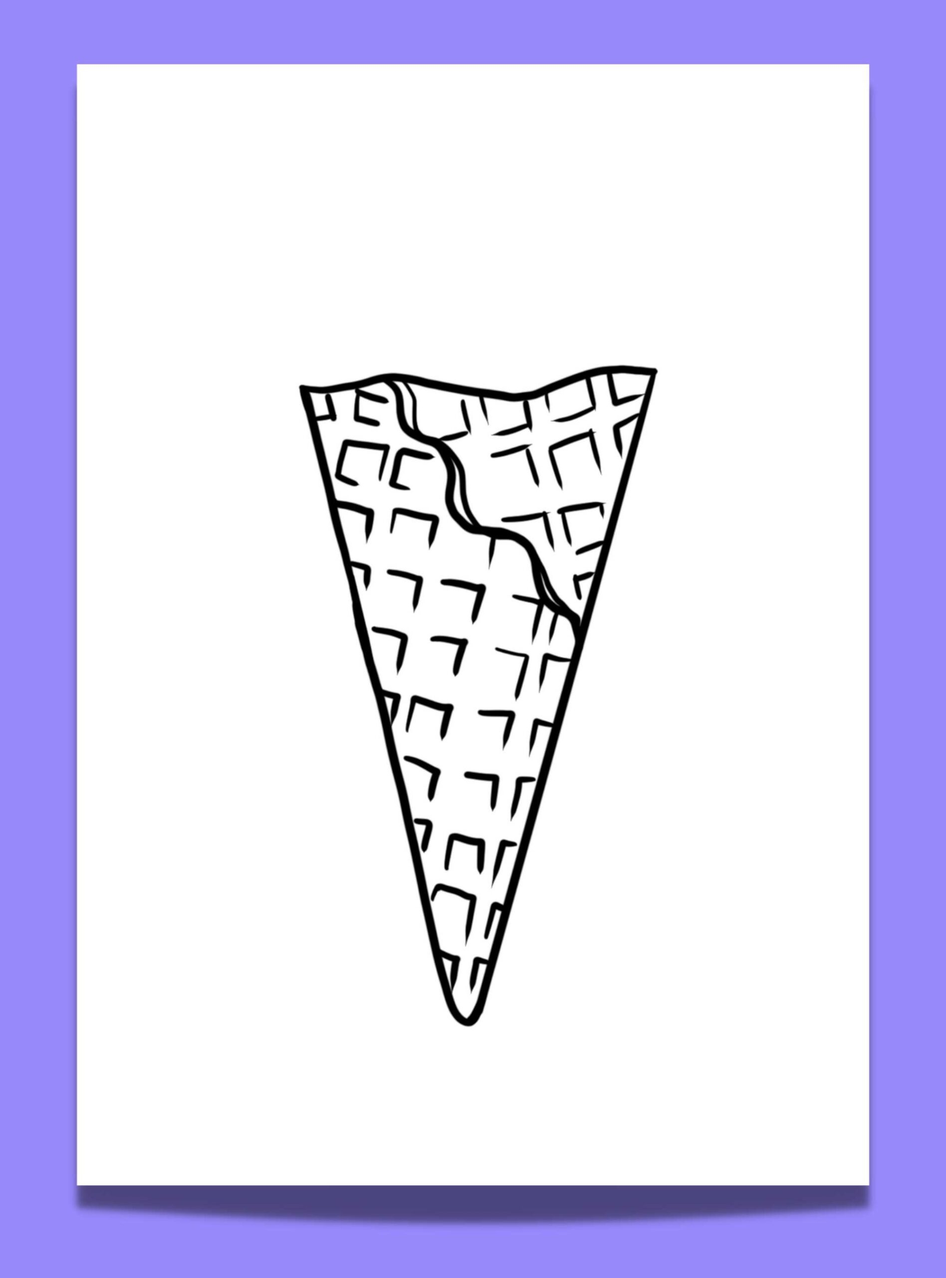 Get Creative With These 14 Free Ice Cream Cone Template Printables 