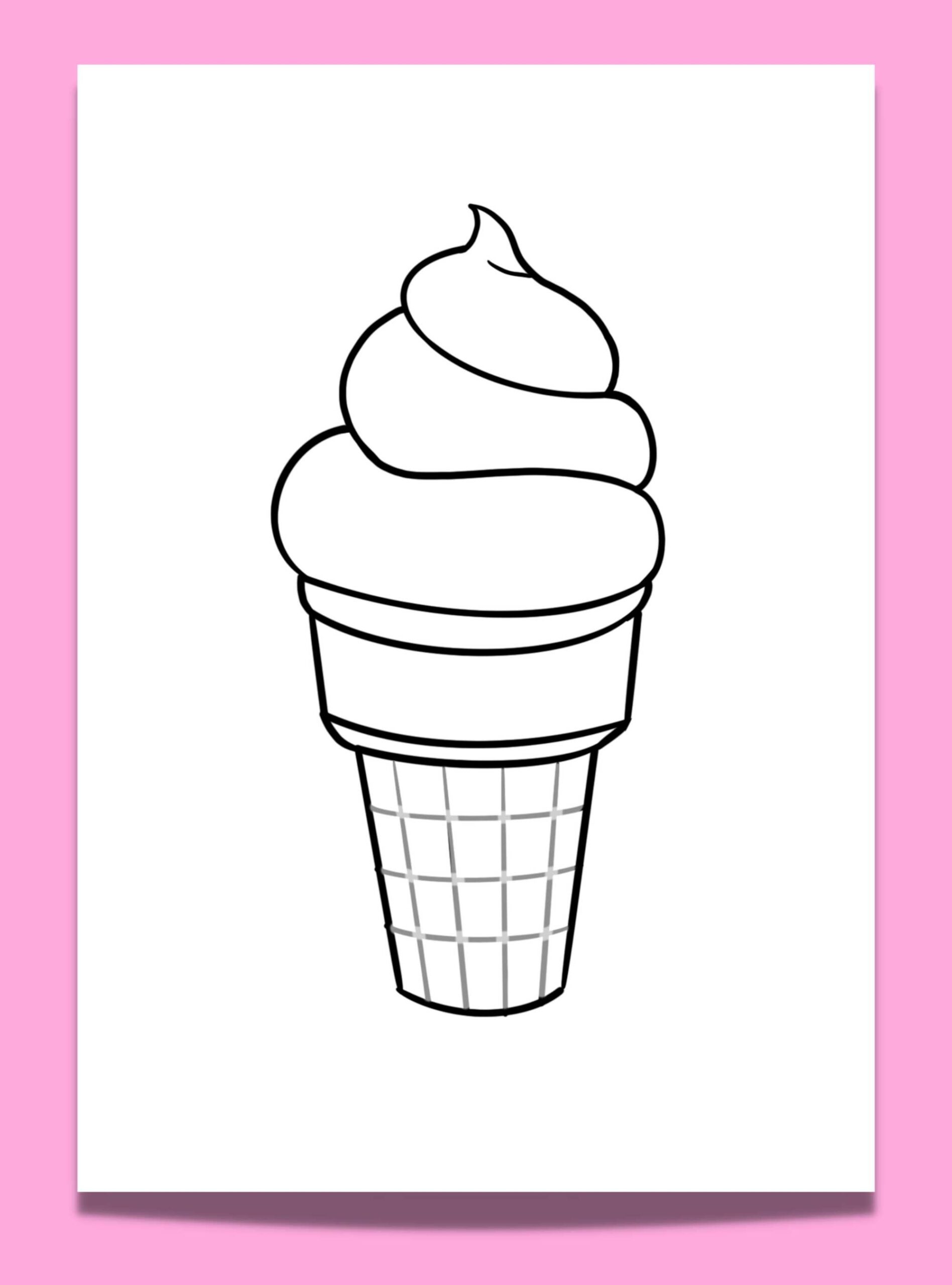 Get Creative With These 14 Free Ice Cream Cone Template Printables 