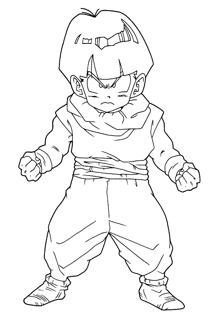 coloring page ready for anything