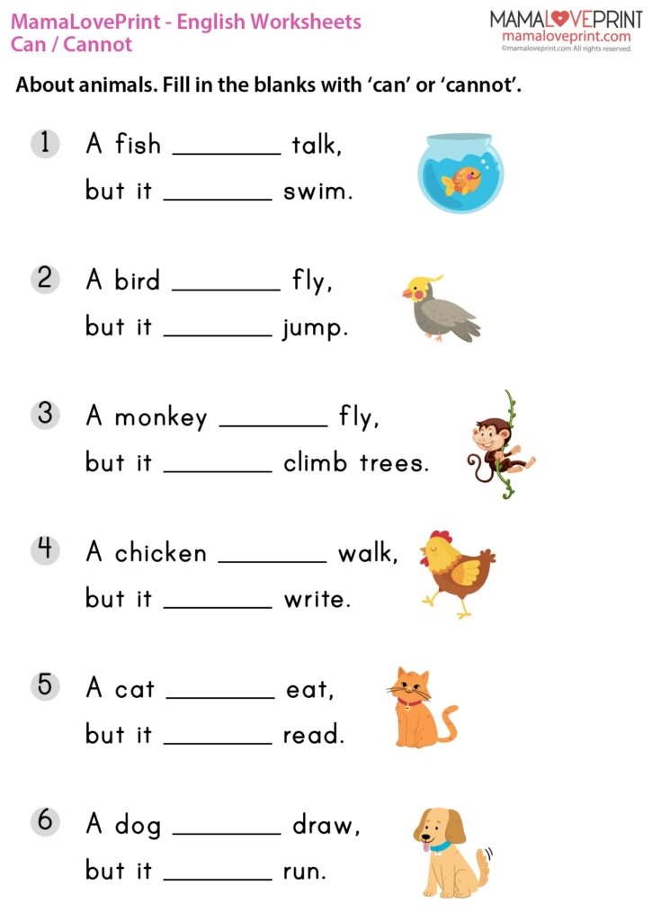 grade 1 worksheets free download