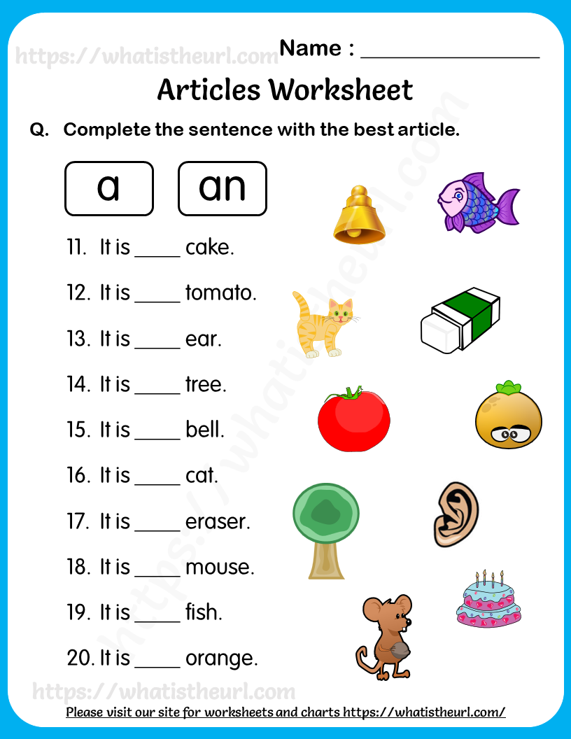 Grade 2 Articles Grammar Worksheet Worksheet Resume E Vrogue co
