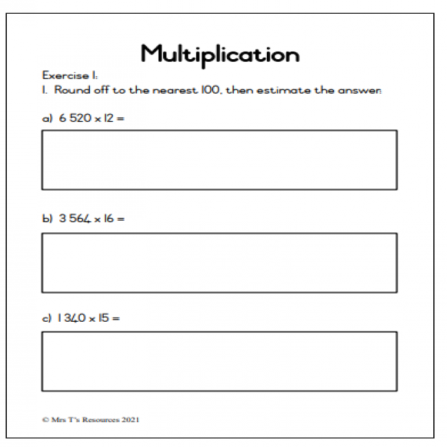 Grade 5 Mathematics Worksheets Term 4 MEMO Teacha