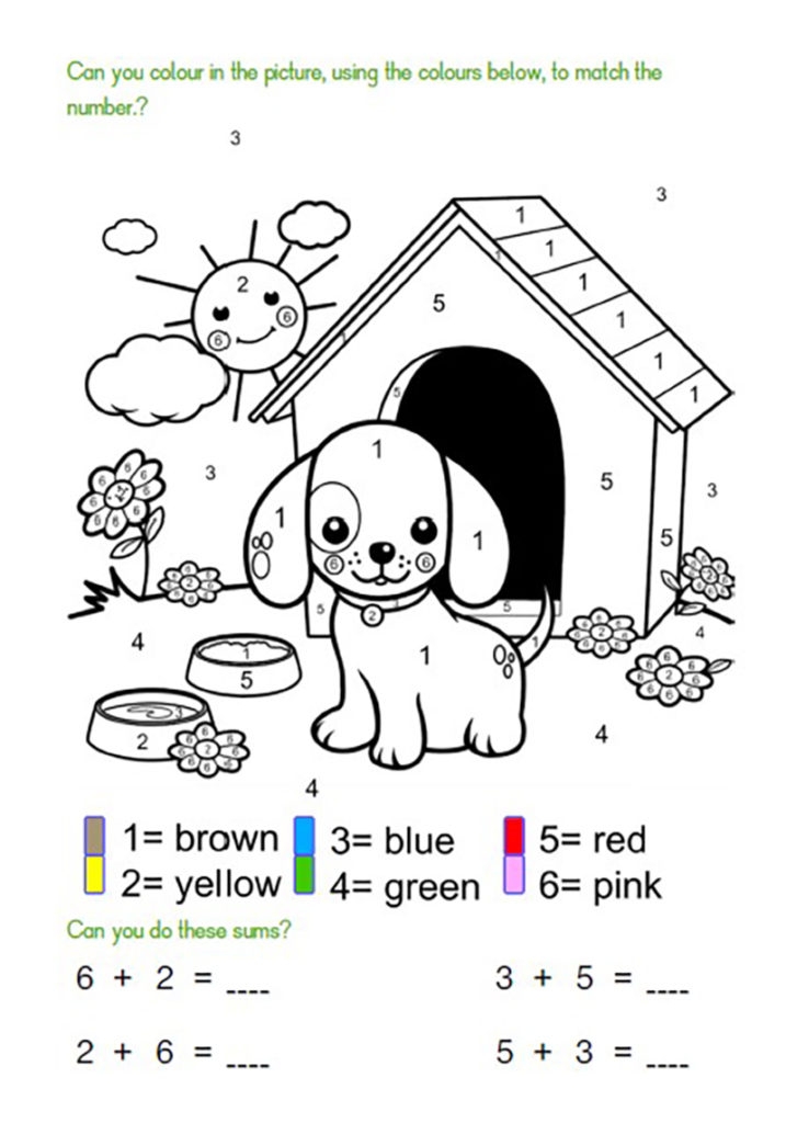grade r colouring worksheets