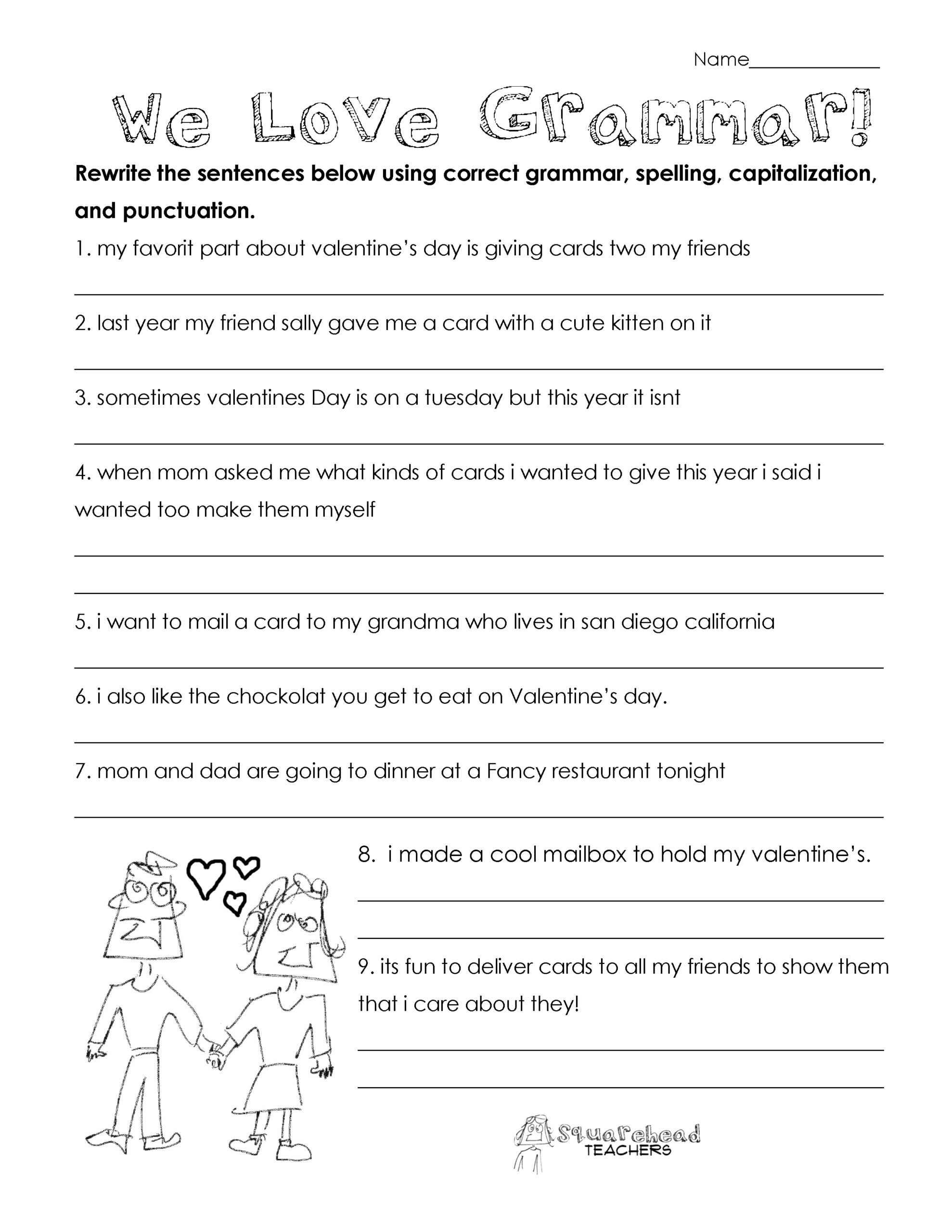 printable worksheets for 3rd graders