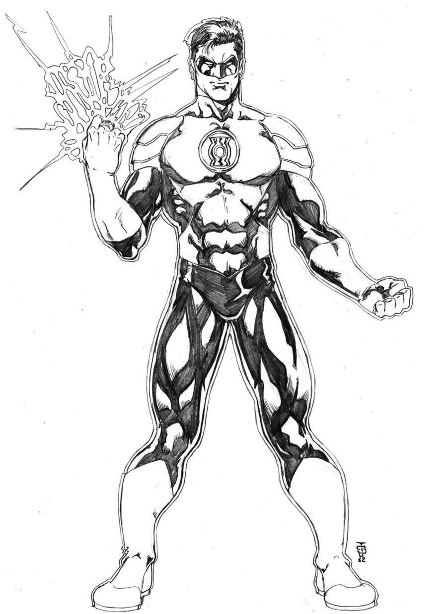 printable dc comics coloring pages
