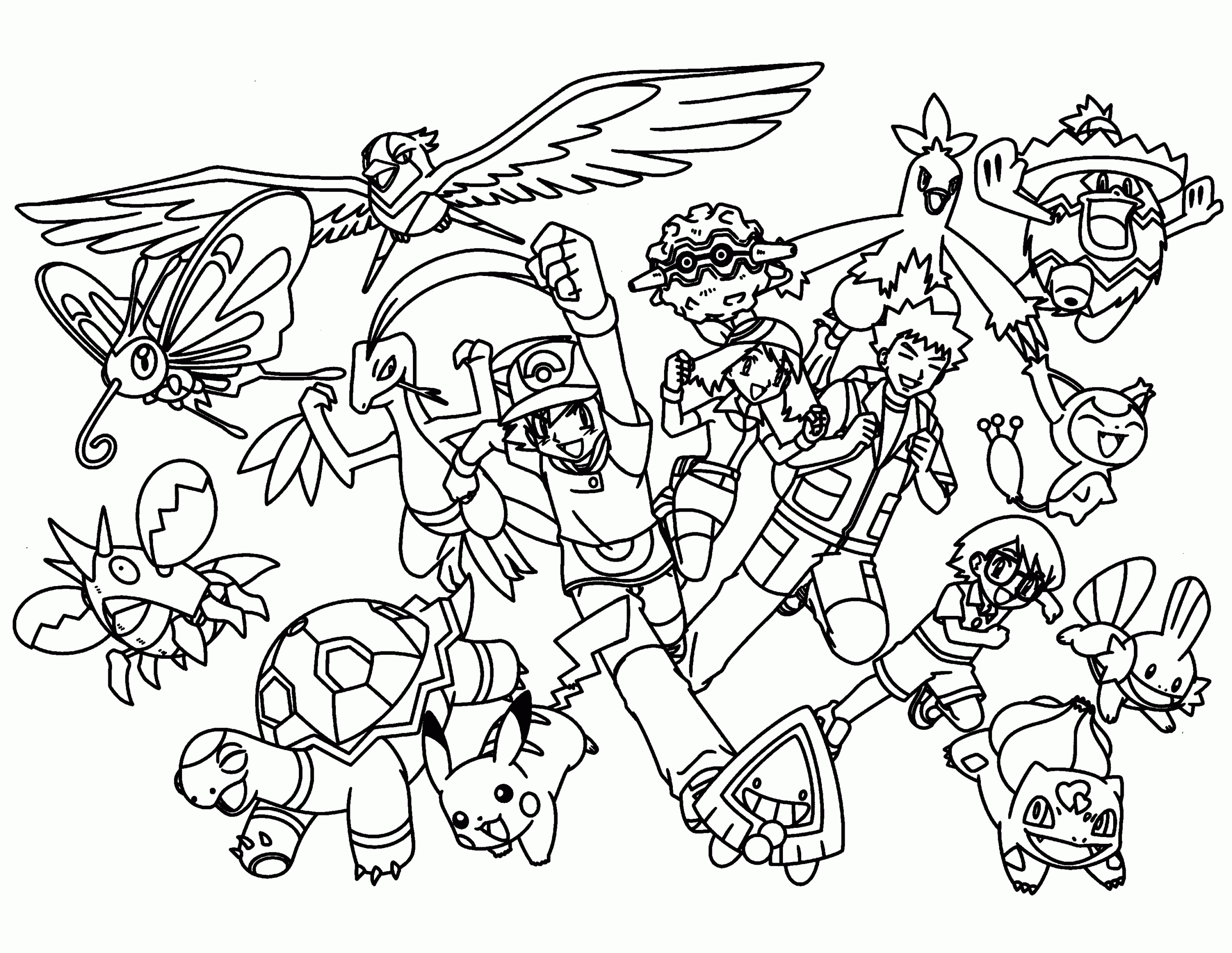 pokemon colouring pictures printable