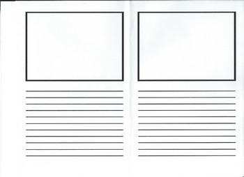 Half Page Foldable Book Template By Joanne Almeida TpT