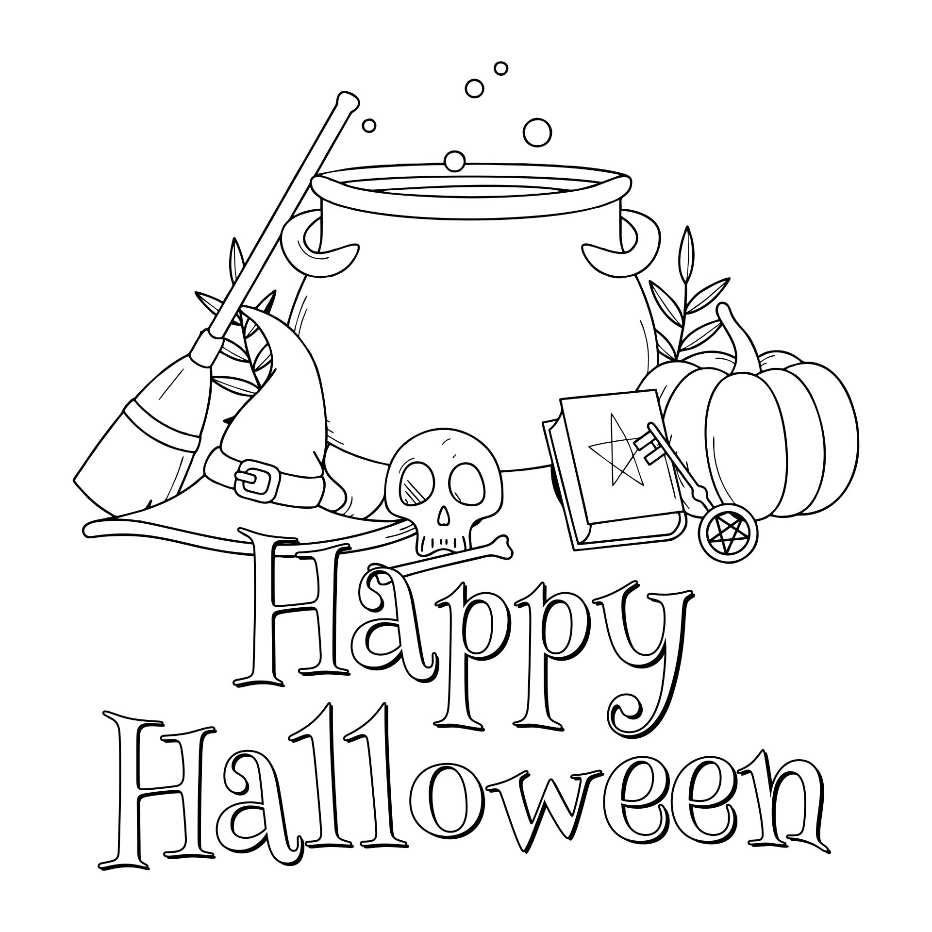 free printable halloween coloring sheets