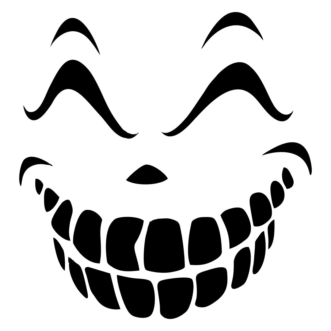 Halloween Pumpkin Stencils 15 Free PDF Printables Printablee