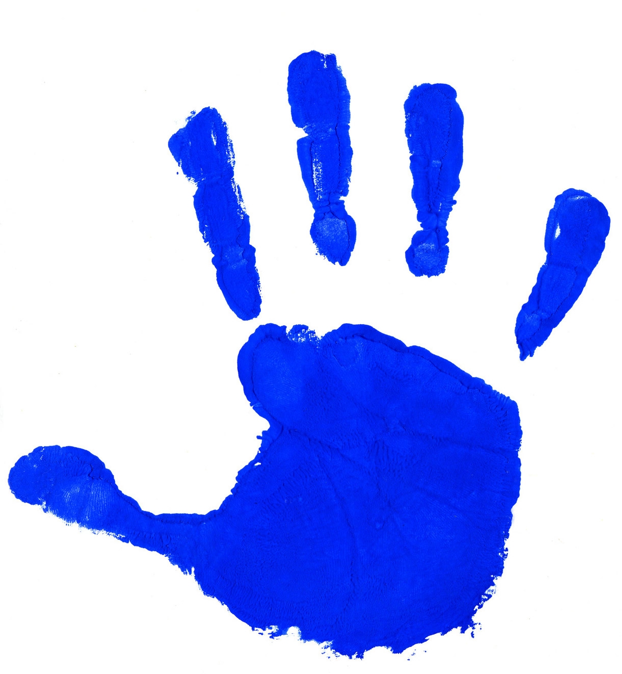 Hand Print Outline ClipArt Best