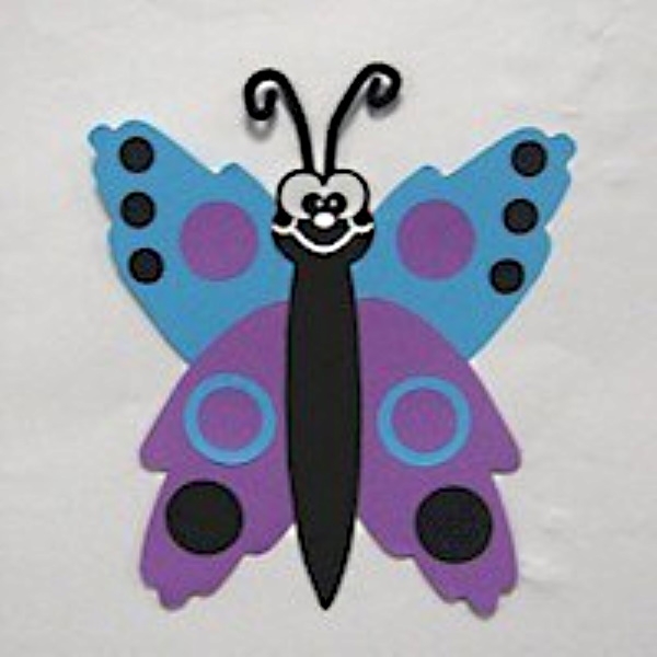 Handprint Butterfly Template Printable