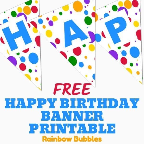 Happy Birthday Banner Printable Pdf Printable Calendar