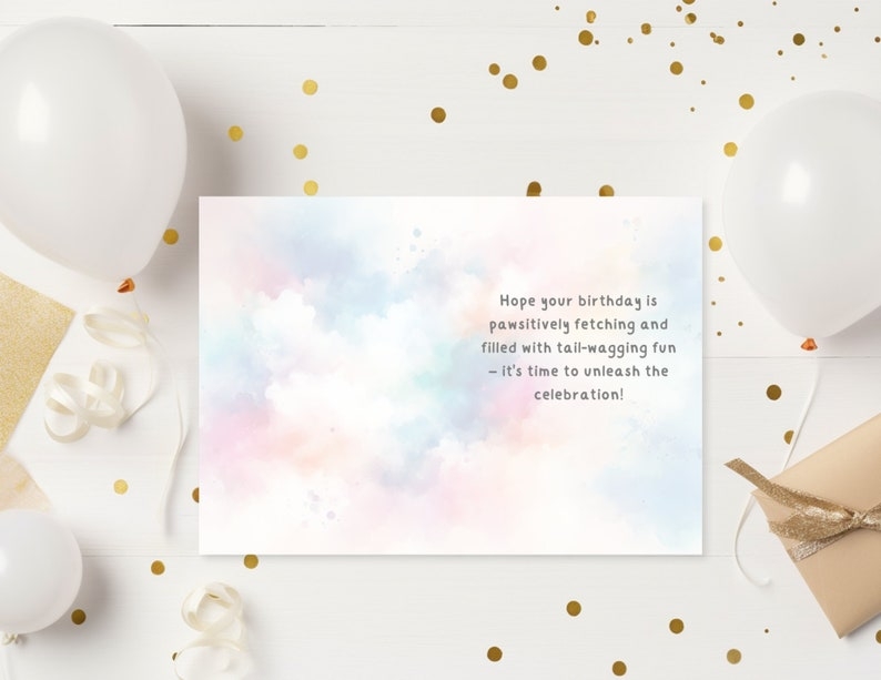 Happy Birthday Printable Template Card German Shepard Dog Etsy
