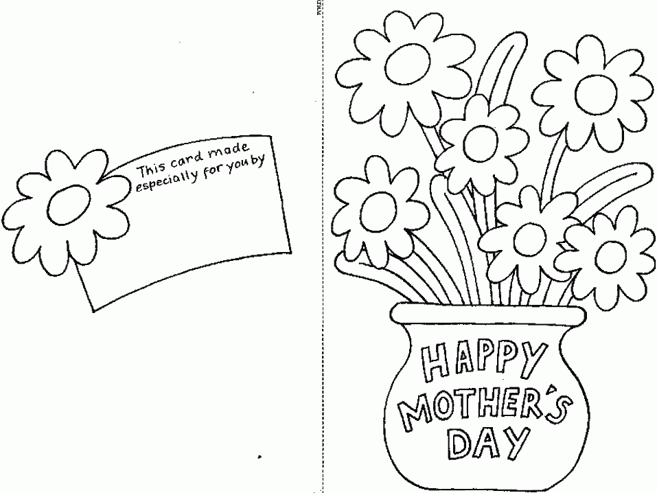 Happy Mother 39 s Day Coloring Pages Coloring Home
