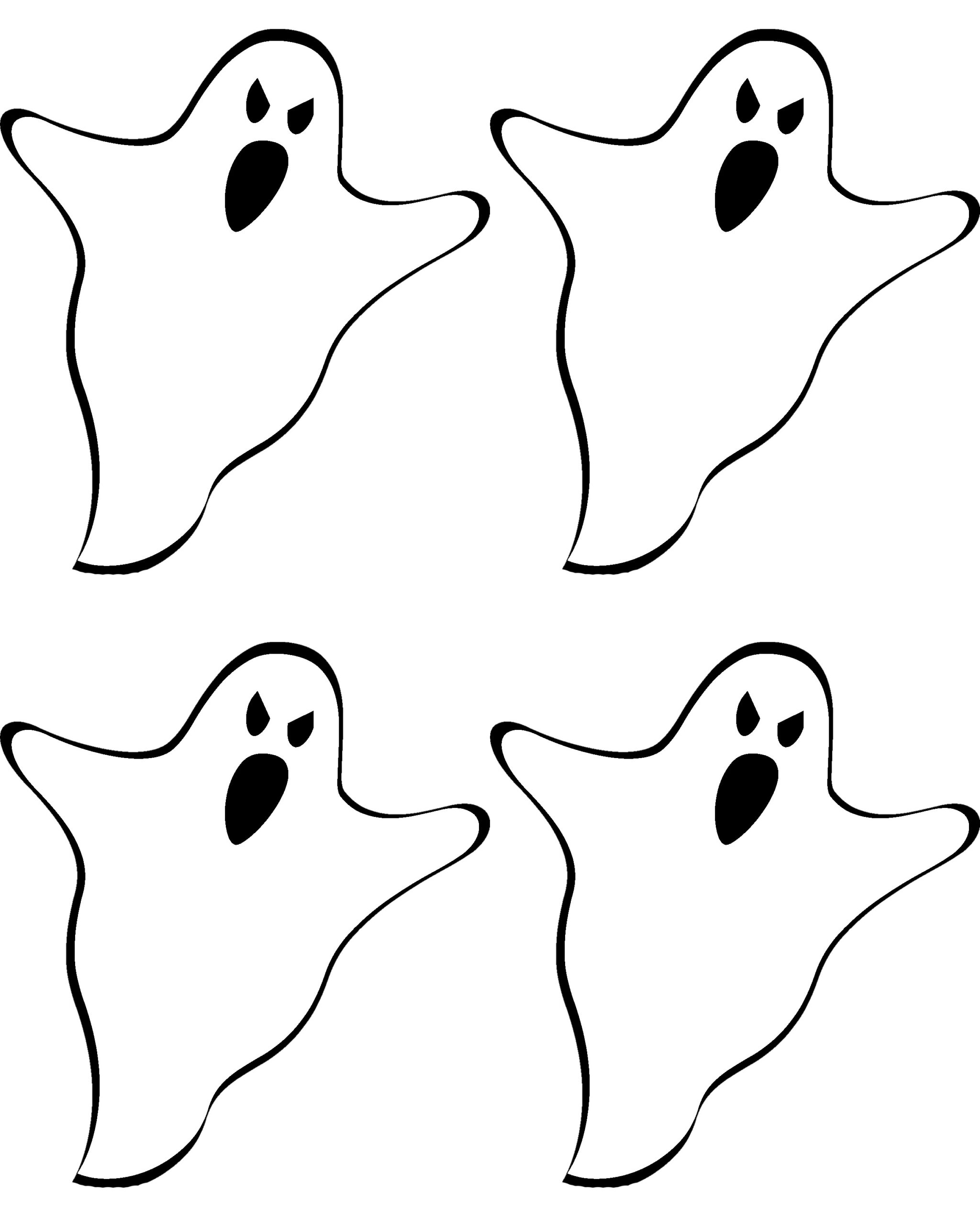 haunted house craft template