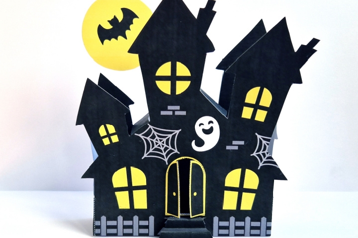 Haunted House Template FREE Printable PDF Crafts On Sea