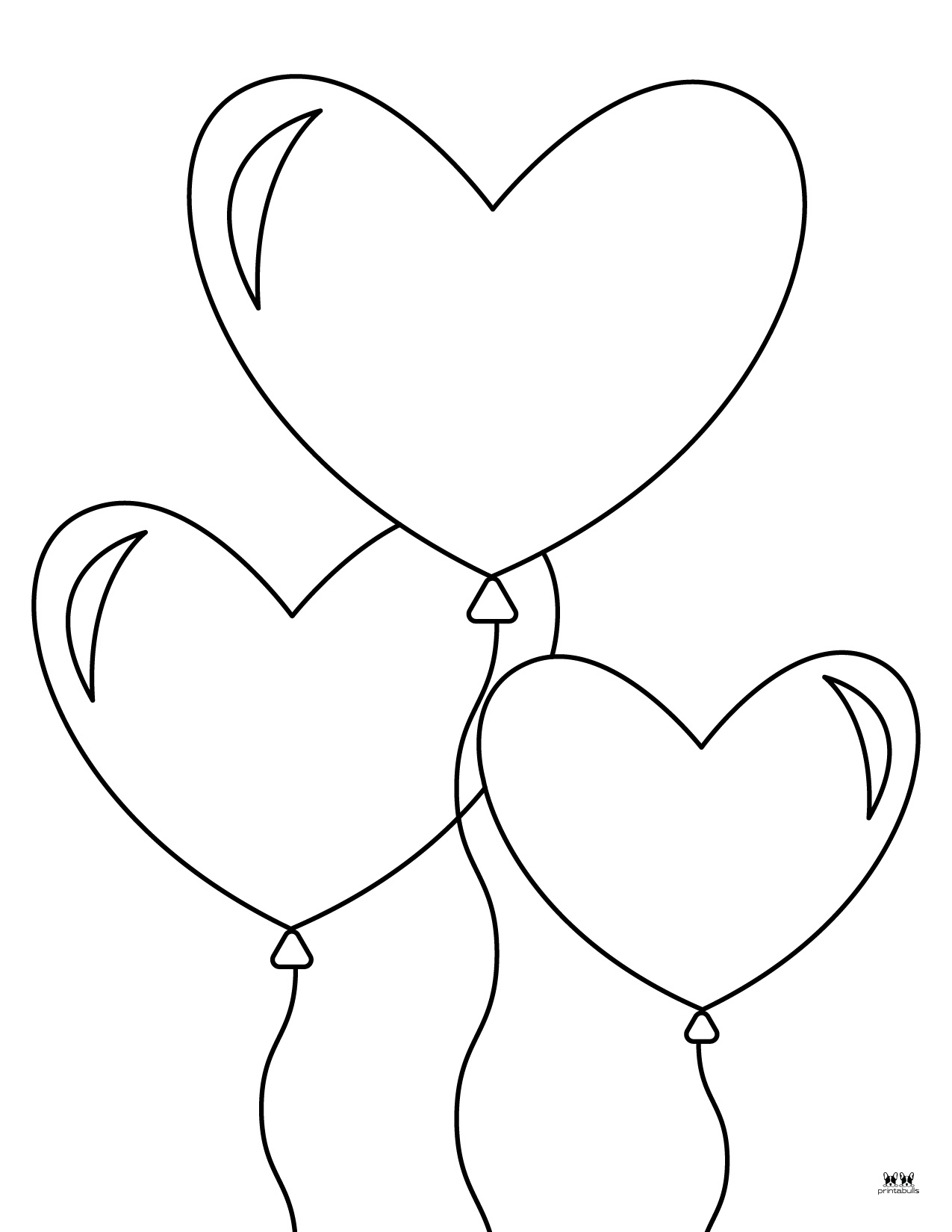 Heart Coloring Pages 25 FREE Pages PrintaBulk
