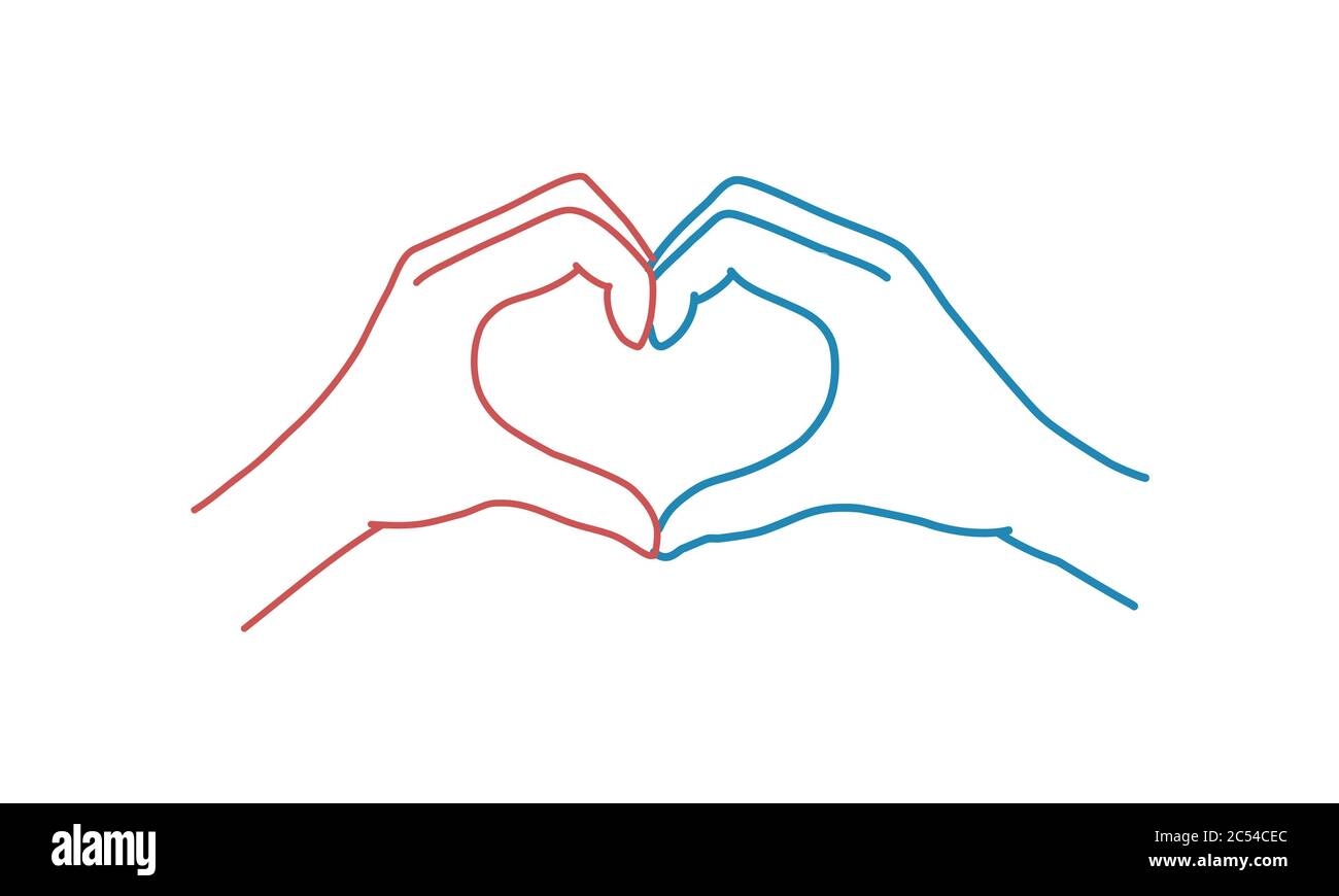 Heart Drawing Images With Colour
