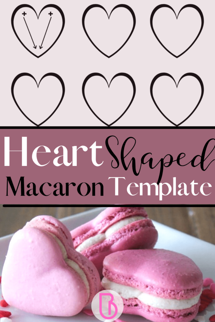 Heart Shaped Macaron Template Printable Word Searches