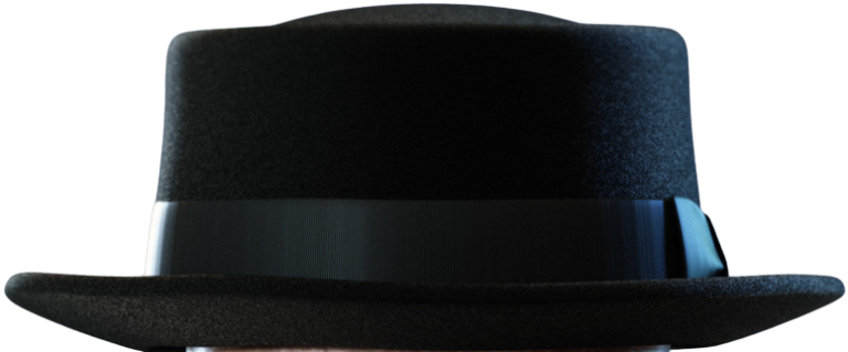 Heisenberg Hat Blank Template