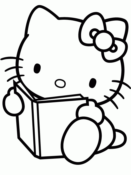 Hello Kitty Colouring Sheets Hello Kitty Colouring