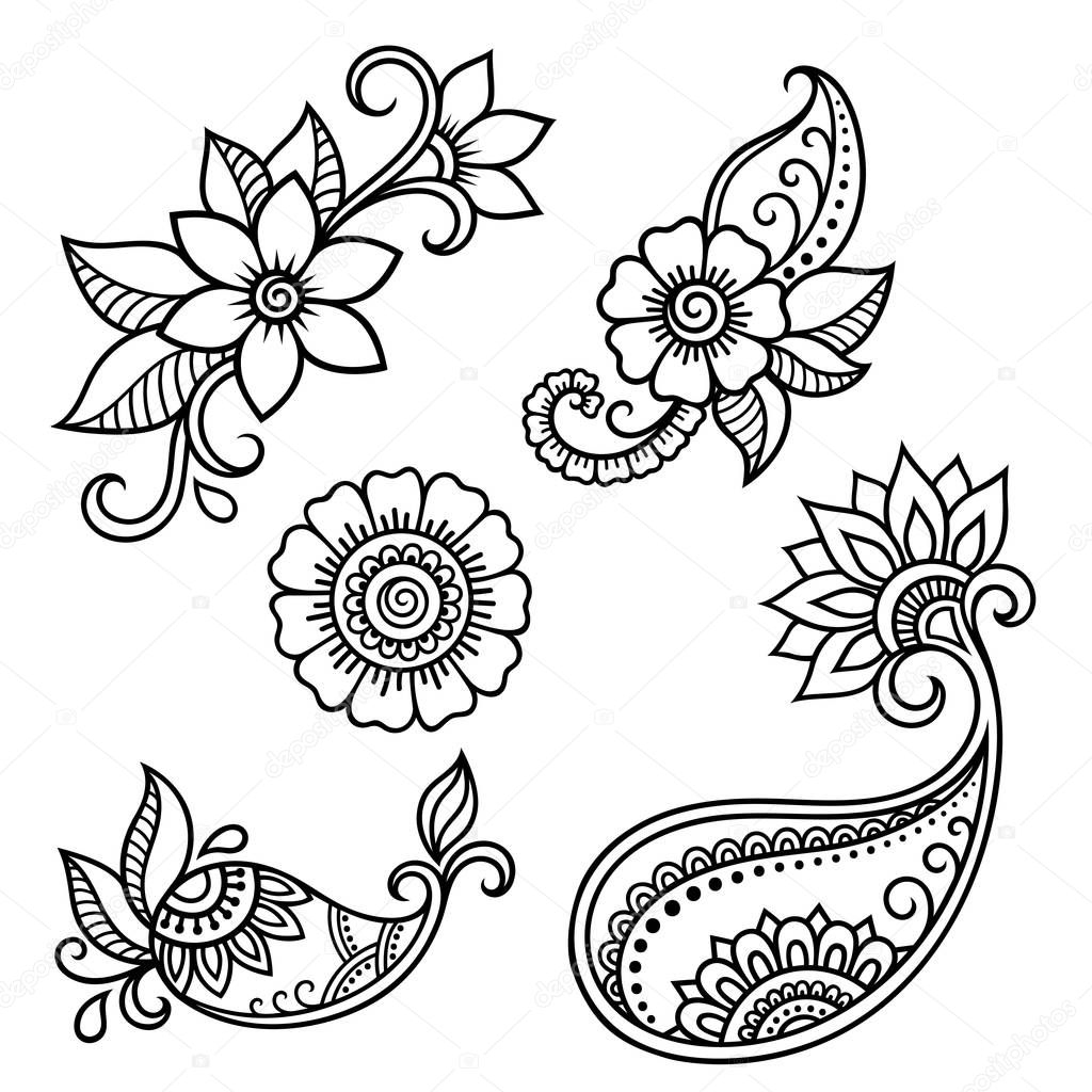 Henna Tattoo Stencils Printable