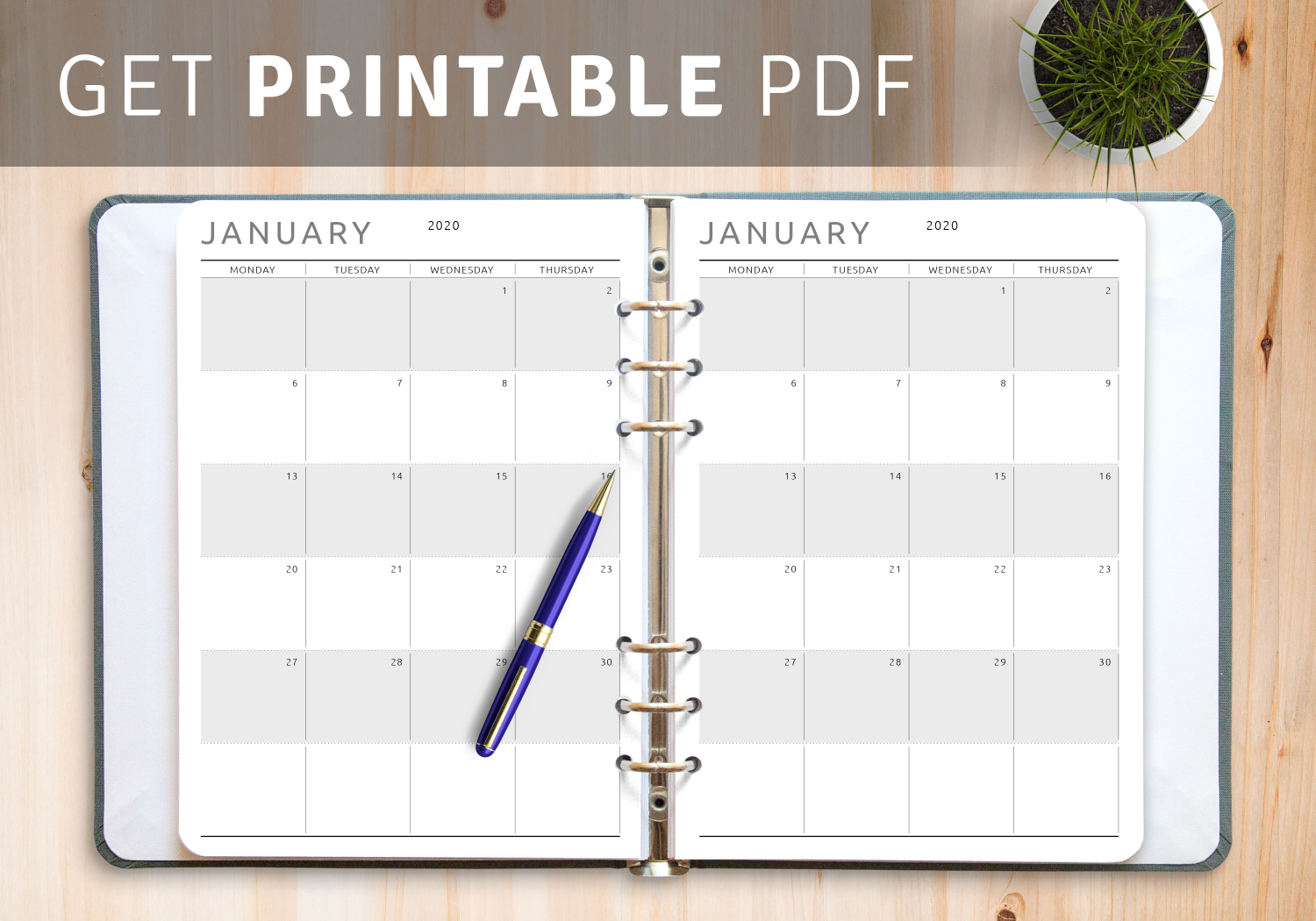 How To Make Your Own Printable Calendar Madeline Borella