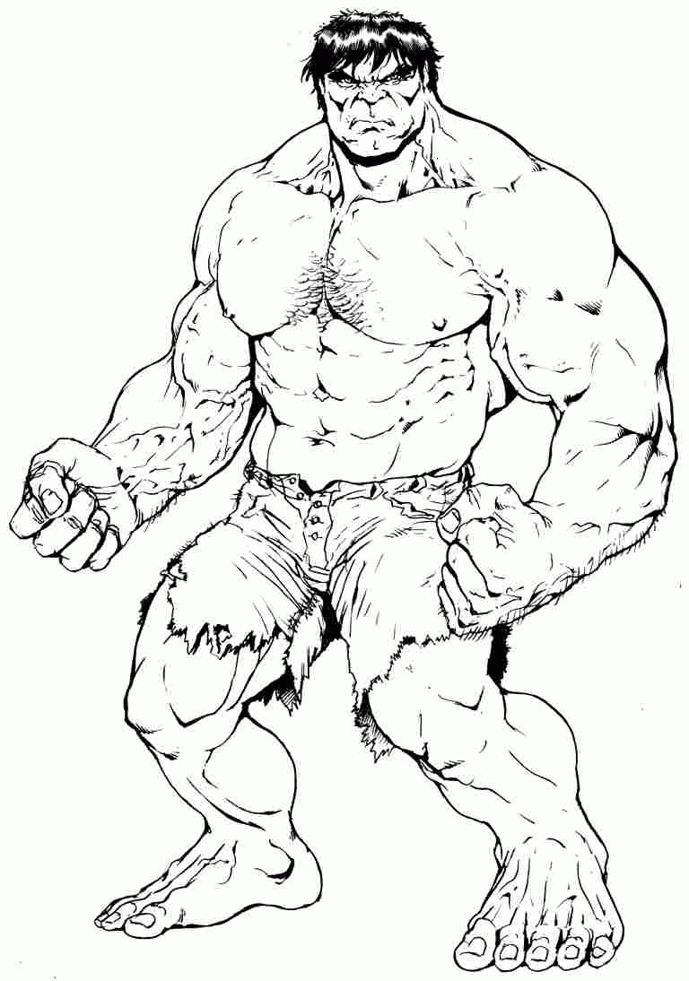 Hulk Avengers Coloring Pages Coloring Home