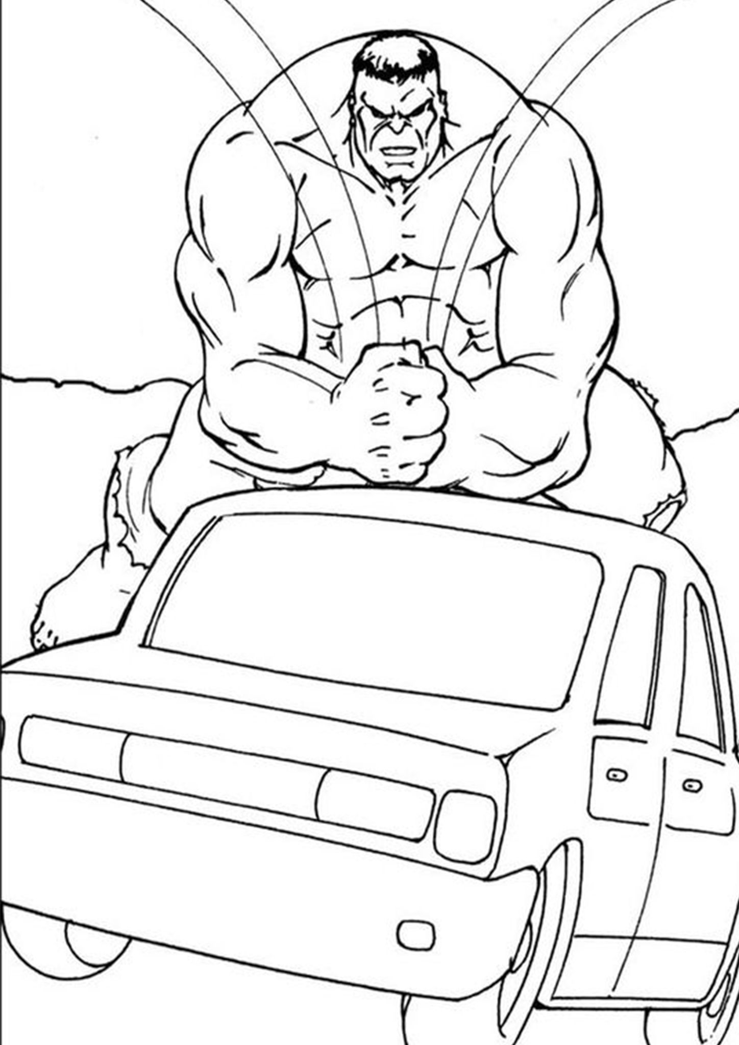 printable pictures of the Hulk