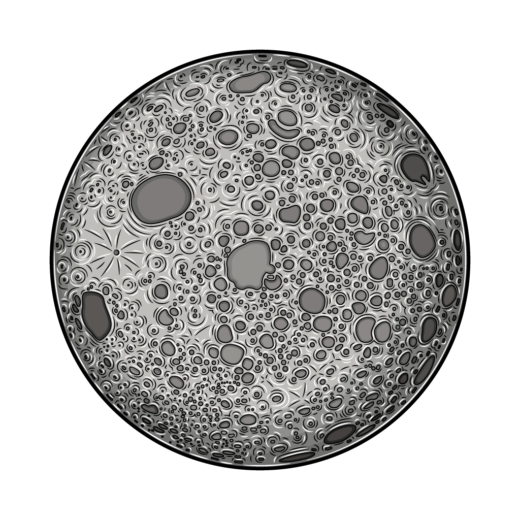 Hyprints Shop 39 Full Moon 39 Art Print